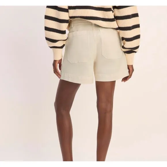 NWOT Everlane The Utility Short In Bone Size 6