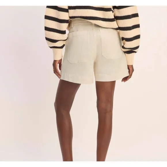 NWOT Everlane The Utility Short In Bone Size 6