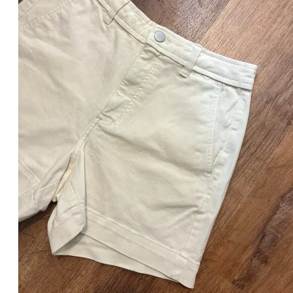 NWOT Everlane The Utility Short In Bone Size 6