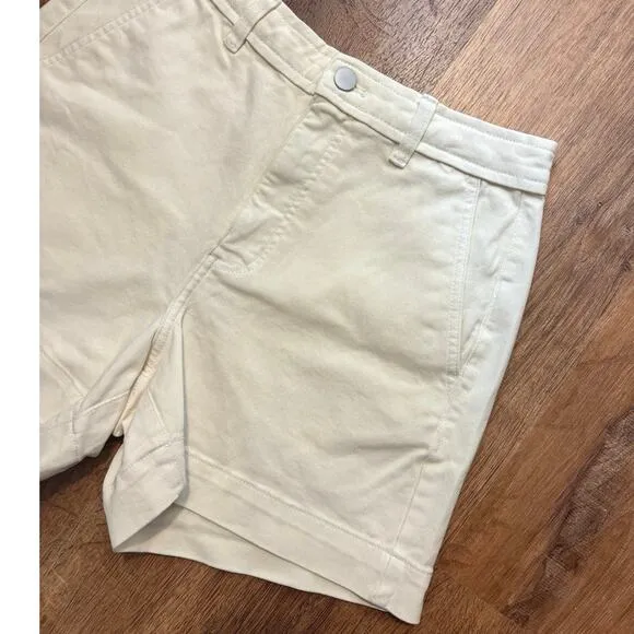 NWOT Everlane The Utility Short In Bone Size 6