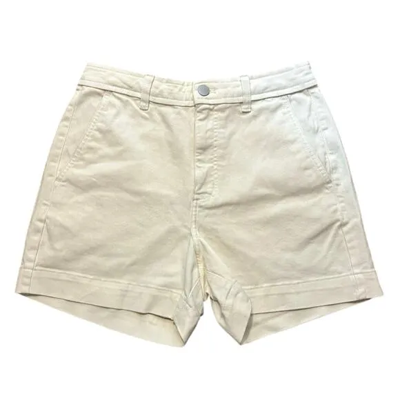 NWOT Everlane The Utility Short In Bone Size 6