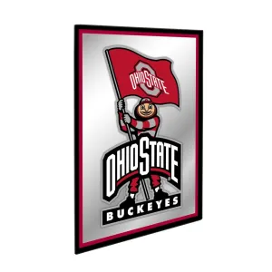 Ohio State Buckeyes: Mascot - Framed Mirrored Wall Sign