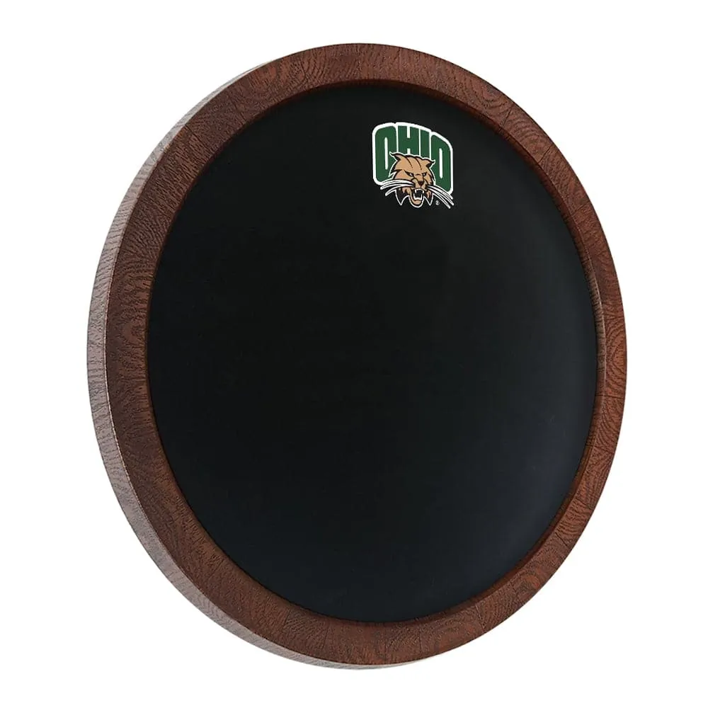 Ohio University Bobcats: "Faux" Barrel Top Chalkboard