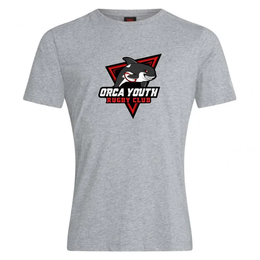 Orca Youth Club Plain Tee by Canterbury