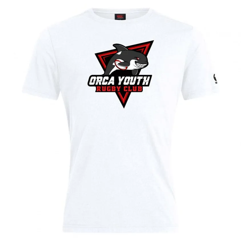 Orca Youth Club Plain Tee by Canterbury
