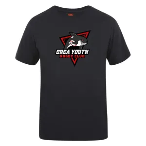 Orca Youth Club Plain Tee by Canterbury