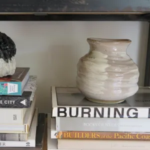 organic artisan pottery vase