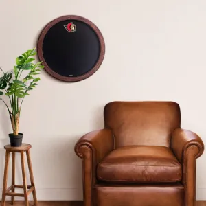 Ottawa Senators: Barrel Top Chalkboard Sign