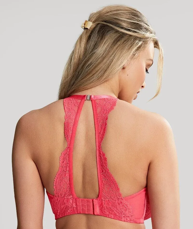 Panache Addison Non Padded Underwired Plunge Bra - Paradise Pink