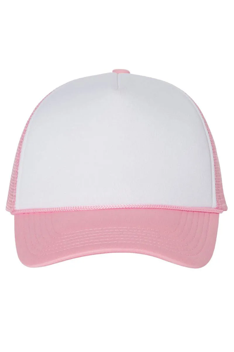 Pastel Dog Mama Foam Mesh Back Trucker Cap