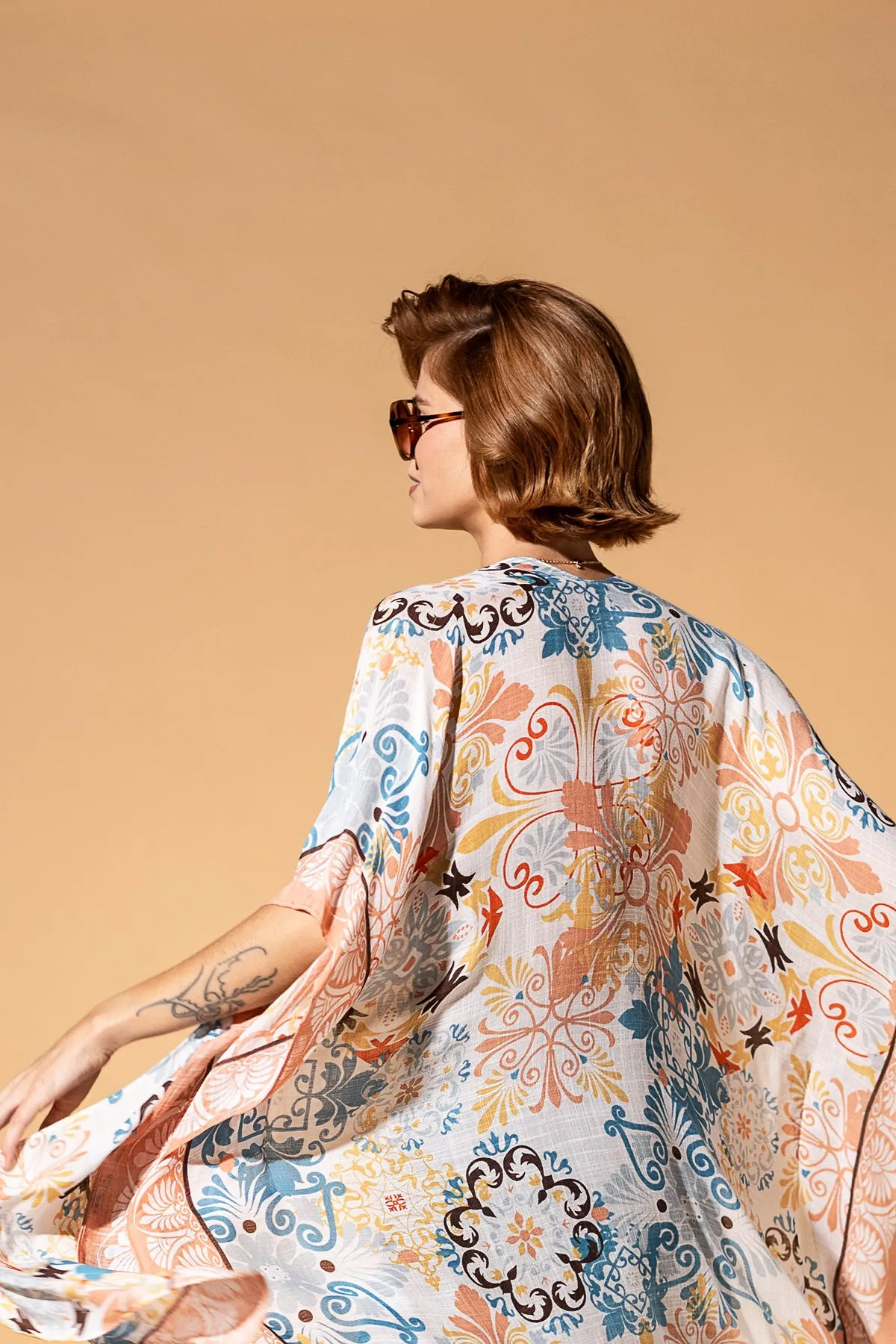 Pastel Marrakech Kimono