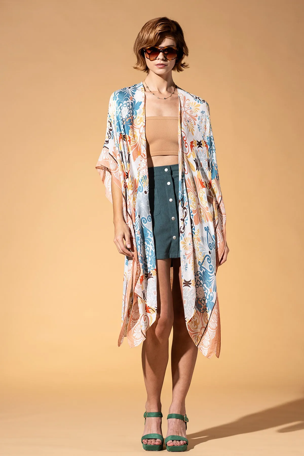 Pastel Marrakech Kimono