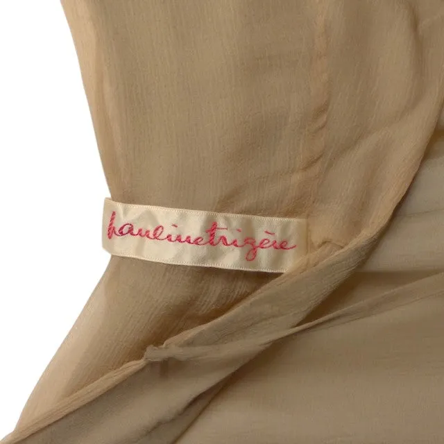 PAULINE TRIGERE- 1970s Ombre Chiffon Dress, Size 6