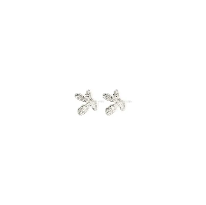 PILGRIM SILVER AGLAIA EARRINGS
