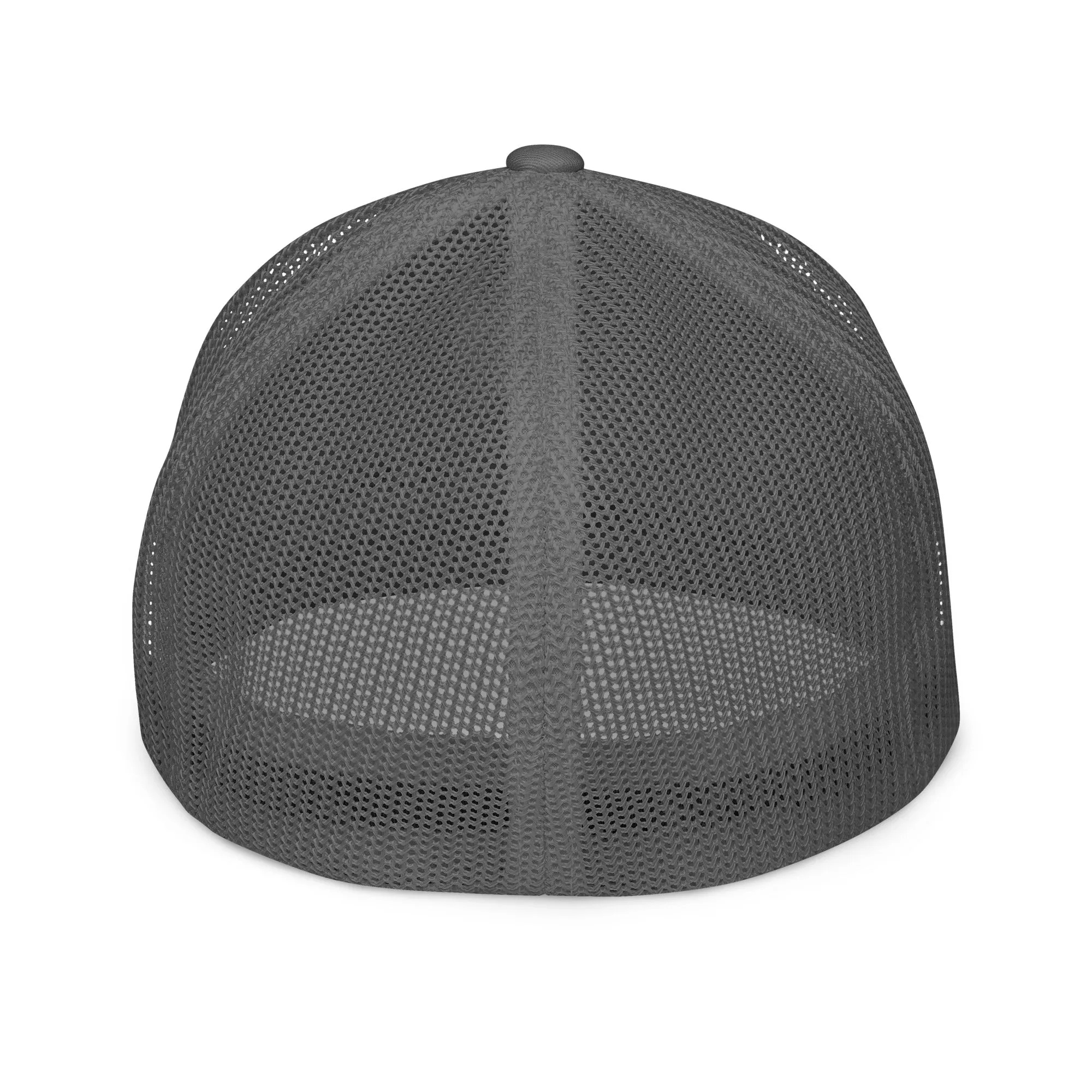 Pink Camo Print Closed-back Trucker Cap