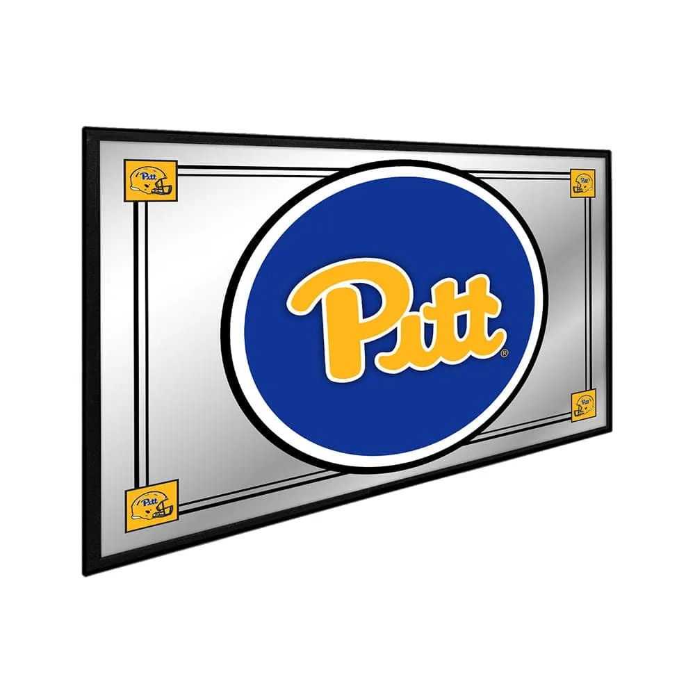 Pitt Panthers: Team Spirit - Framed Mirrored Wall Sign
