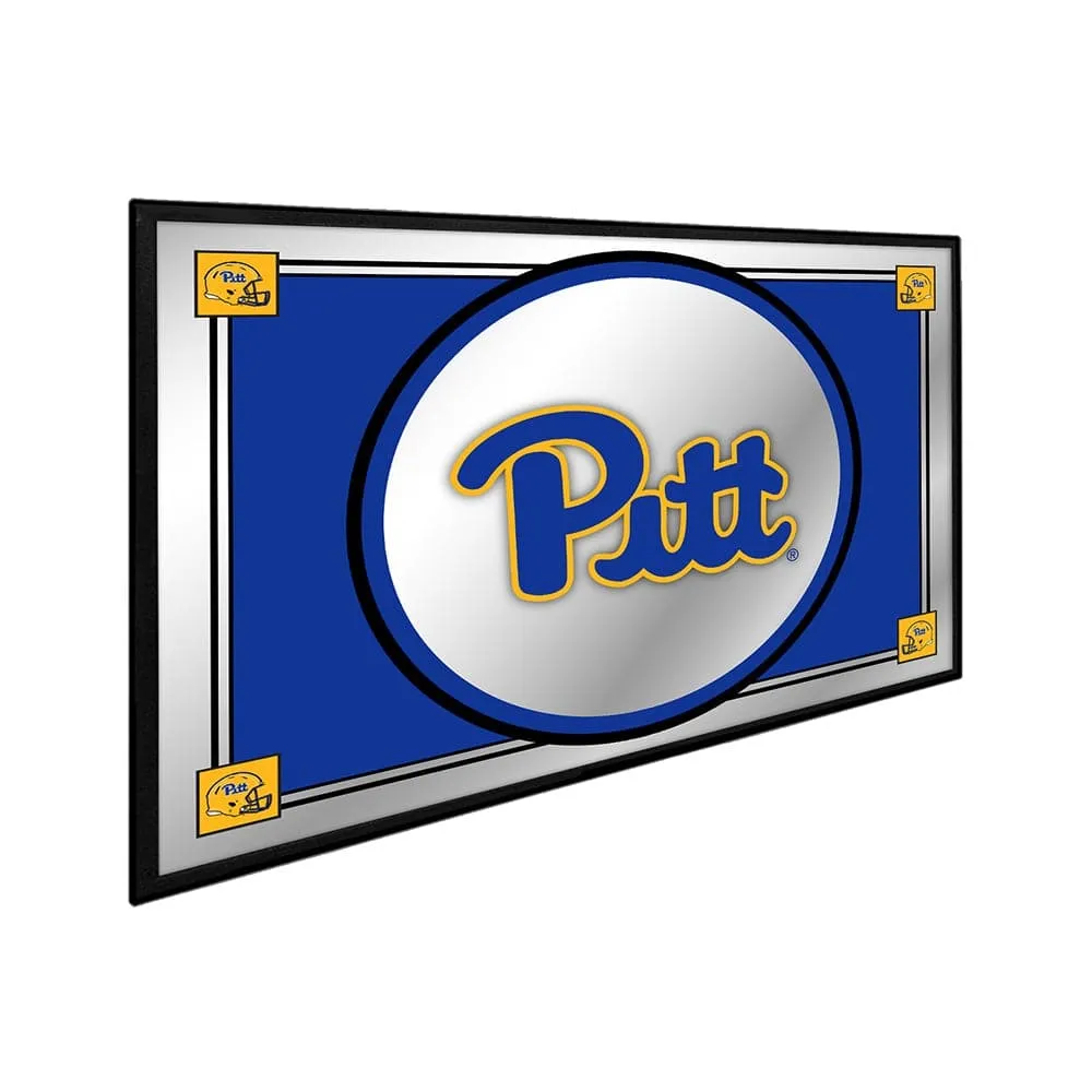Pitt Panthers: Team Spirit - Framed Mirrored Wall Sign