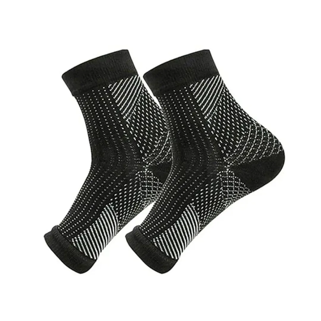 Premium Ankle Support Compression Sleeves – Breathable Sports Brace for Men & Women, Running & Outdoor Protection, 1/3/5 Pairs, Adjustable Fit, Comfortable Support