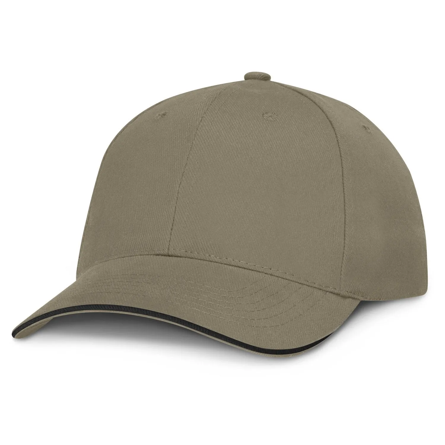 Premium Cotton Cap - Black Trim(SHW-19T)