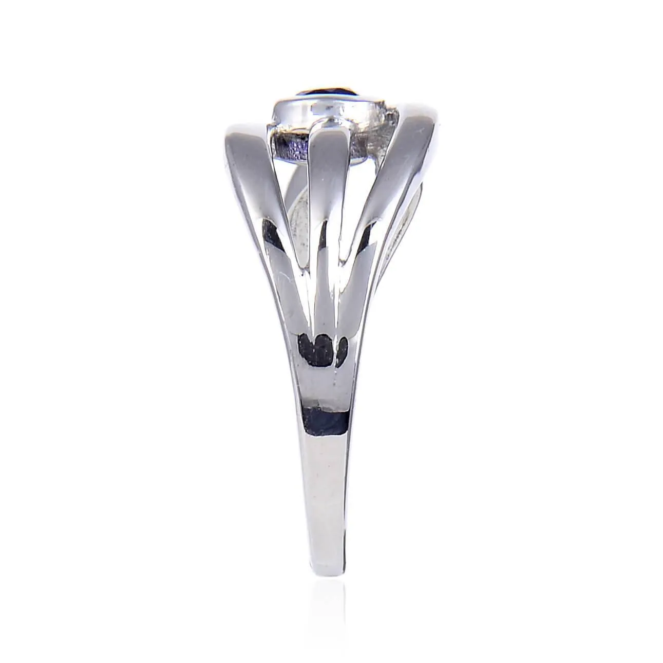 Purple Sapphire Dainty Fashion Ring