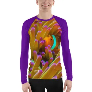 Purple-tipped anemone Men's Rash Guard