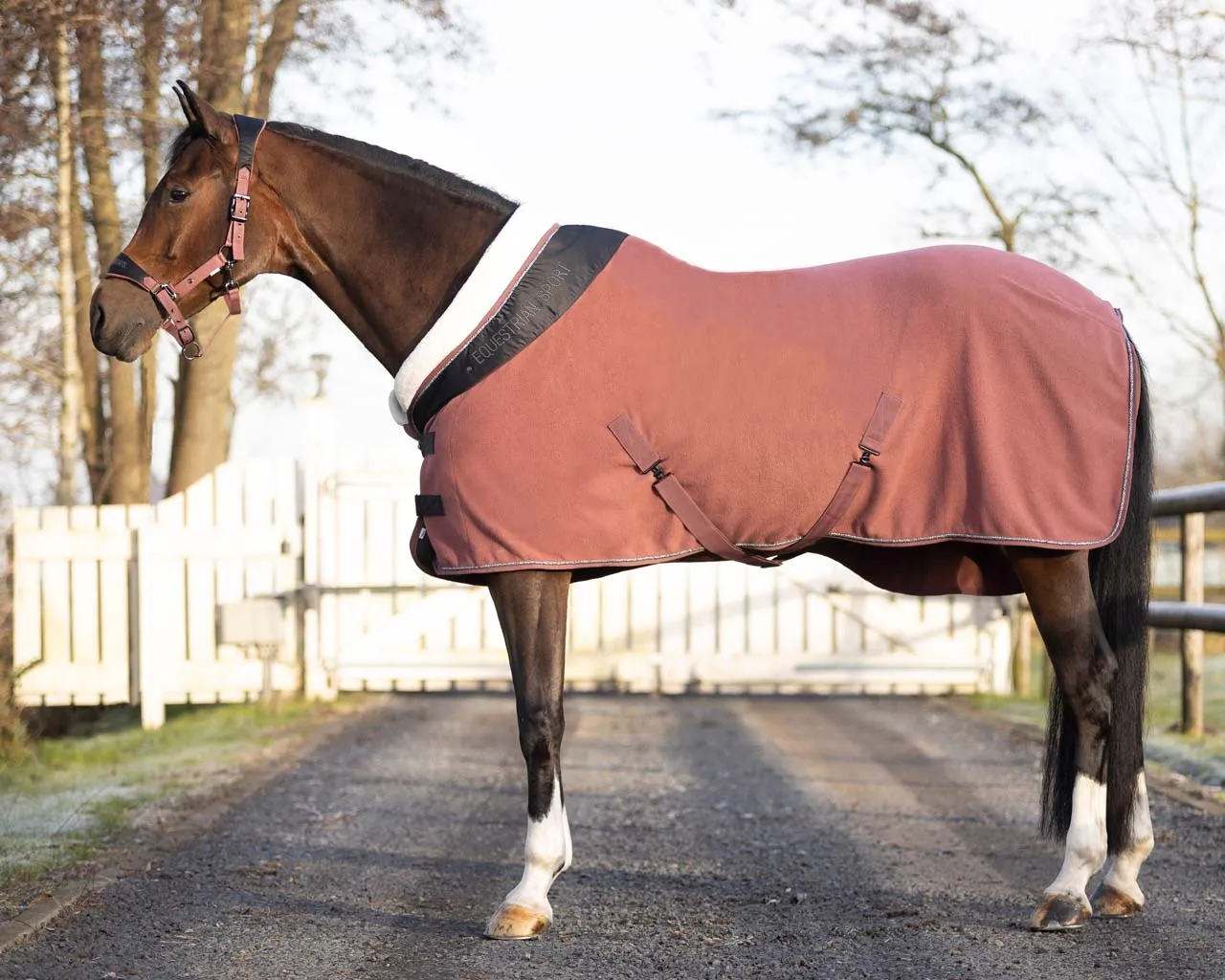 QHP Fleece Rug "Gloss"