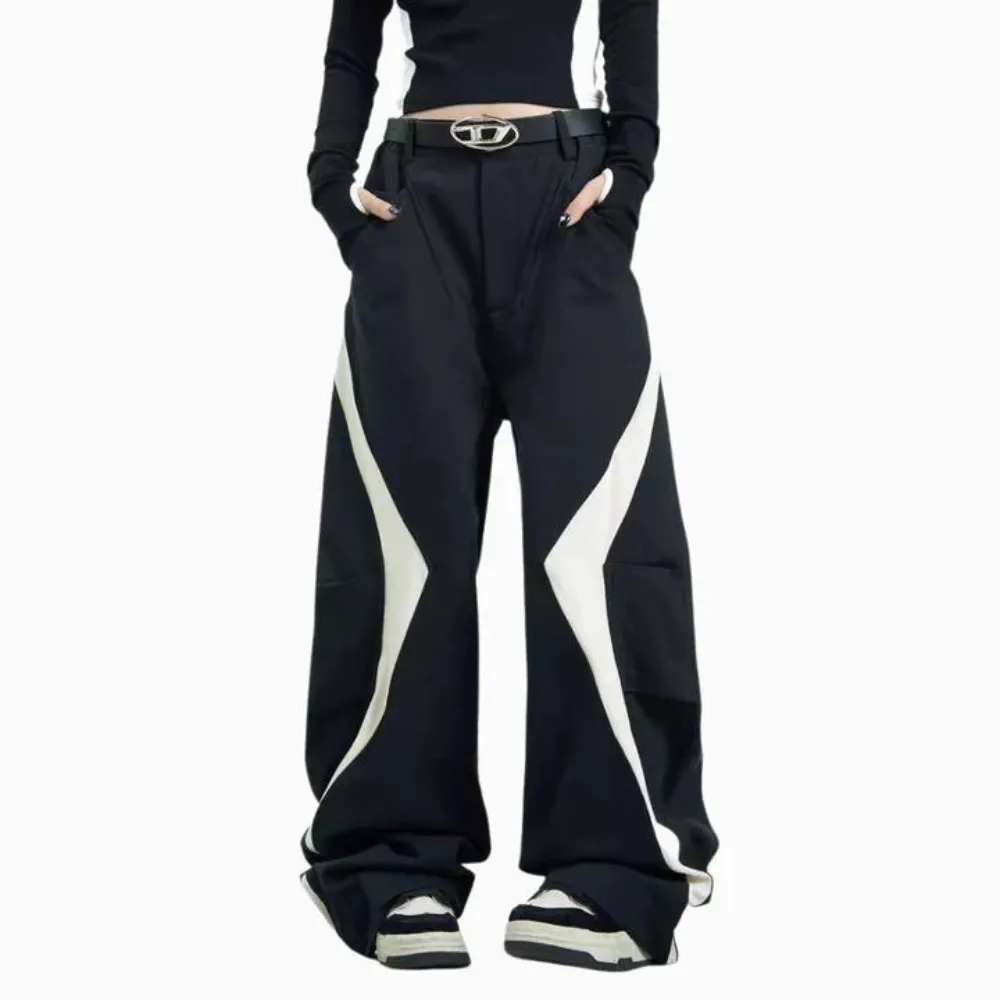 "High Street Vintage Stitching" Sweatpants