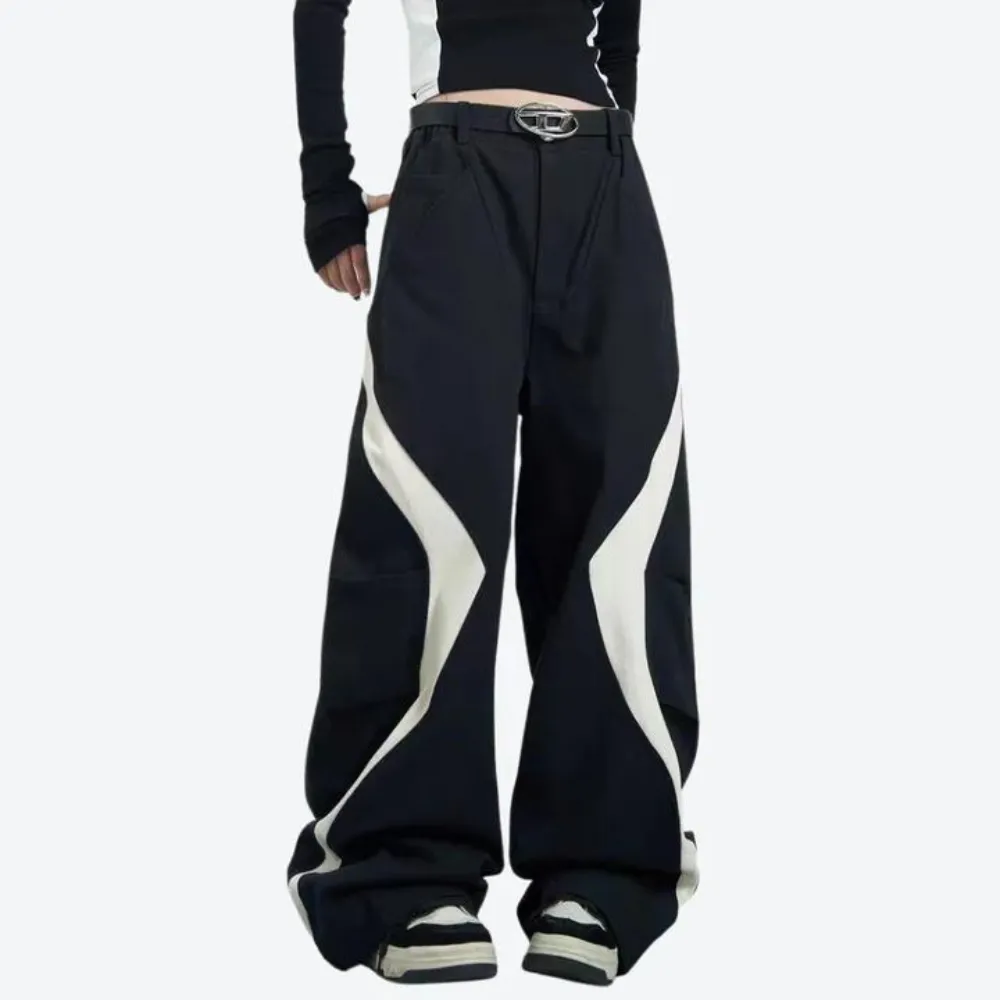 "High Street Vintage Stitching" Sweatpants