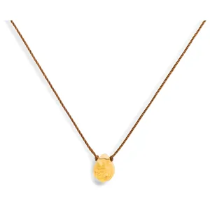Raw Citrine Vibrationally High Crystal Necklace