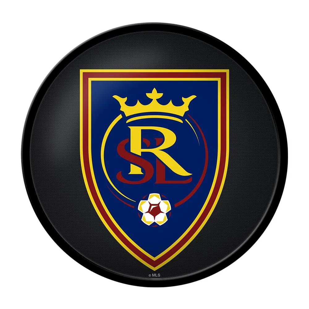 Real Salt Lake: Modern Disc Wall Sign