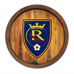 Real Salt Lake: "Faux" Barrel Top Sign