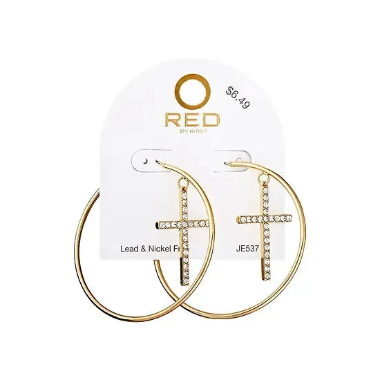 Red By Kiss Jewelry - Glam Earrings