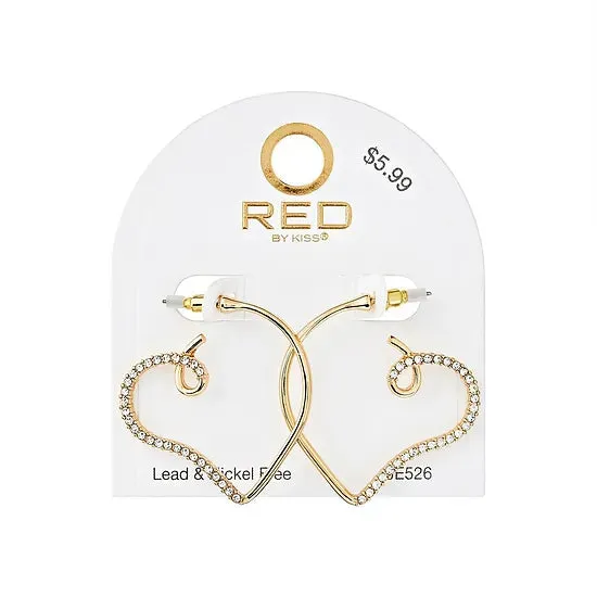 Red By Kiss Jewelry - Glam Earrings