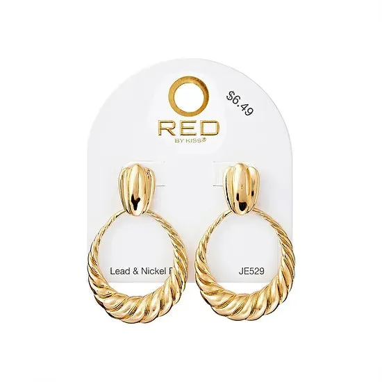 Red By Kiss Jewelry - Glam Earrings
