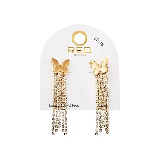 Red By Kiss Jewelry - Glam Earrings