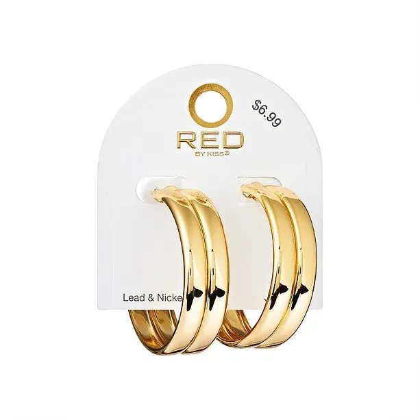 Red By Kiss Jewelry - Glam Earrings