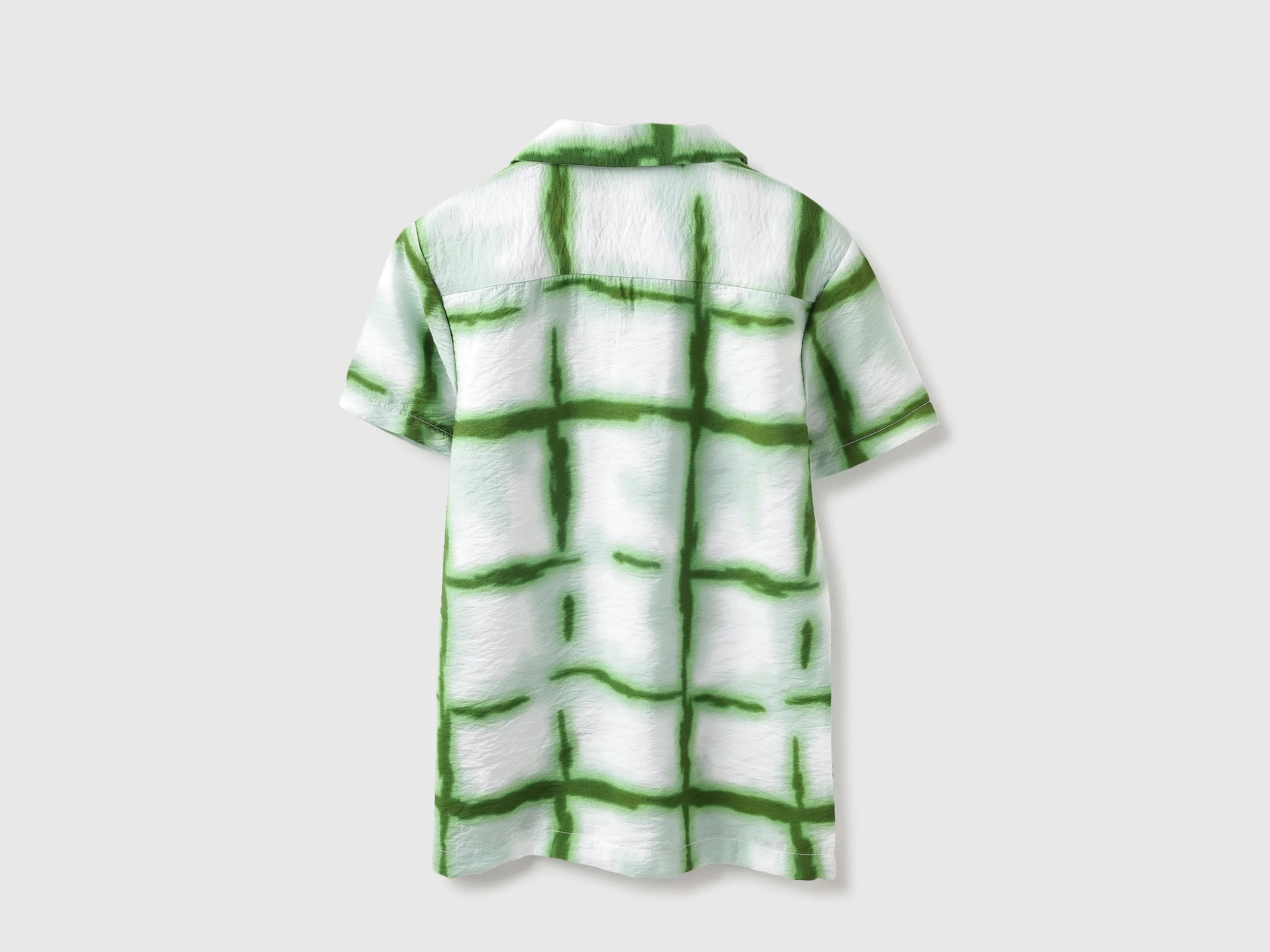 Regular Fit Resort Collar Abstract Shirt