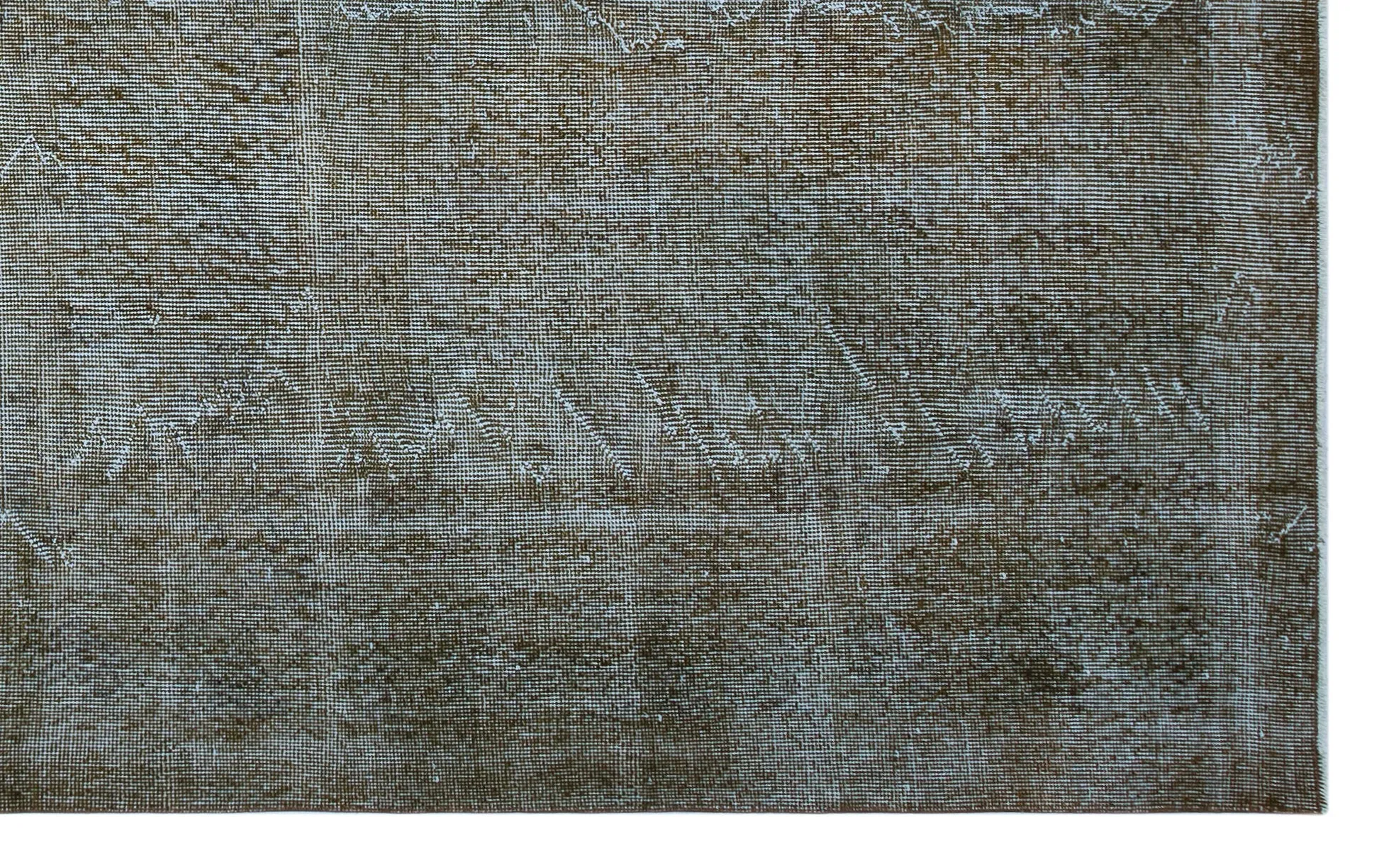 Retro Design Gray Over Dyed Vintage Rug 5'7'' x 9'0'' ft 169 x 275 cm