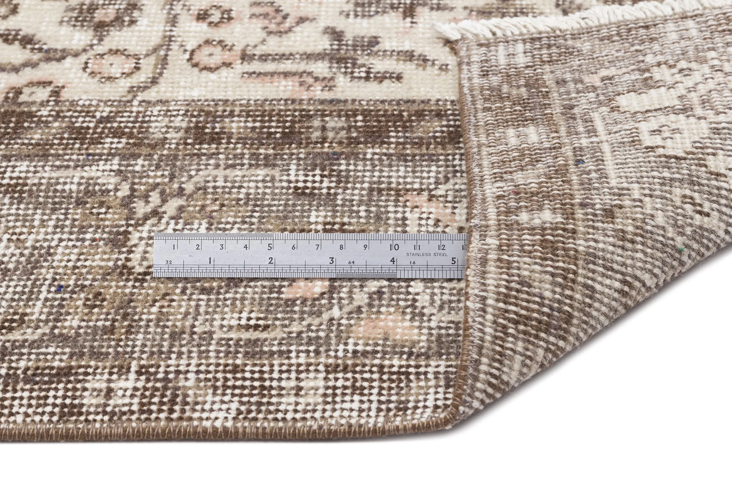 Retro Design Retro Design Beige Over Dyed Vintage Rug 5'11'' x 9'2'' ft 180 x 280 cm