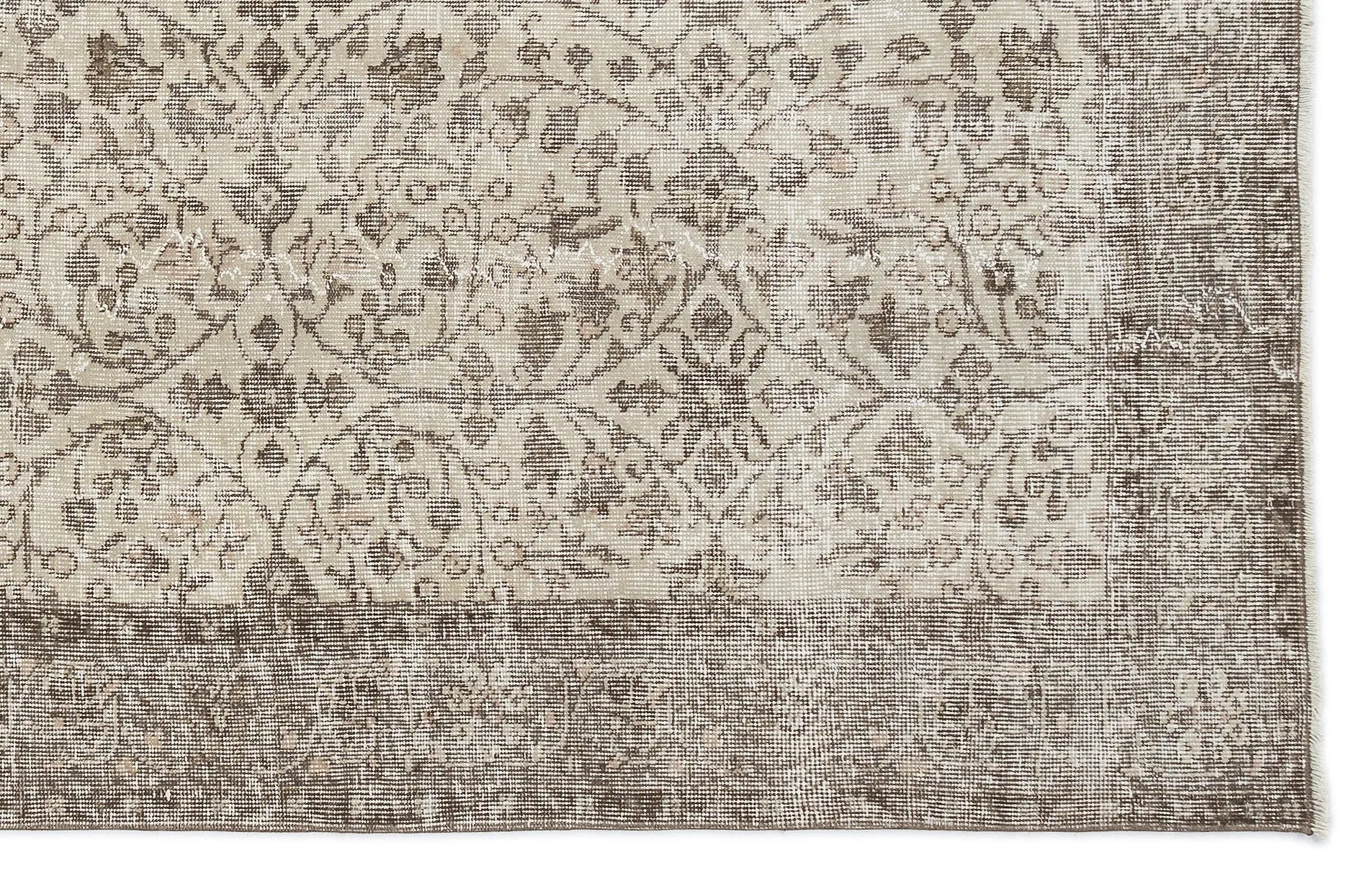 Retro Design Retro Design Beige Over Dyed Vintage Rug 5'11'' x 9'2'' ft 180 x 280 cm