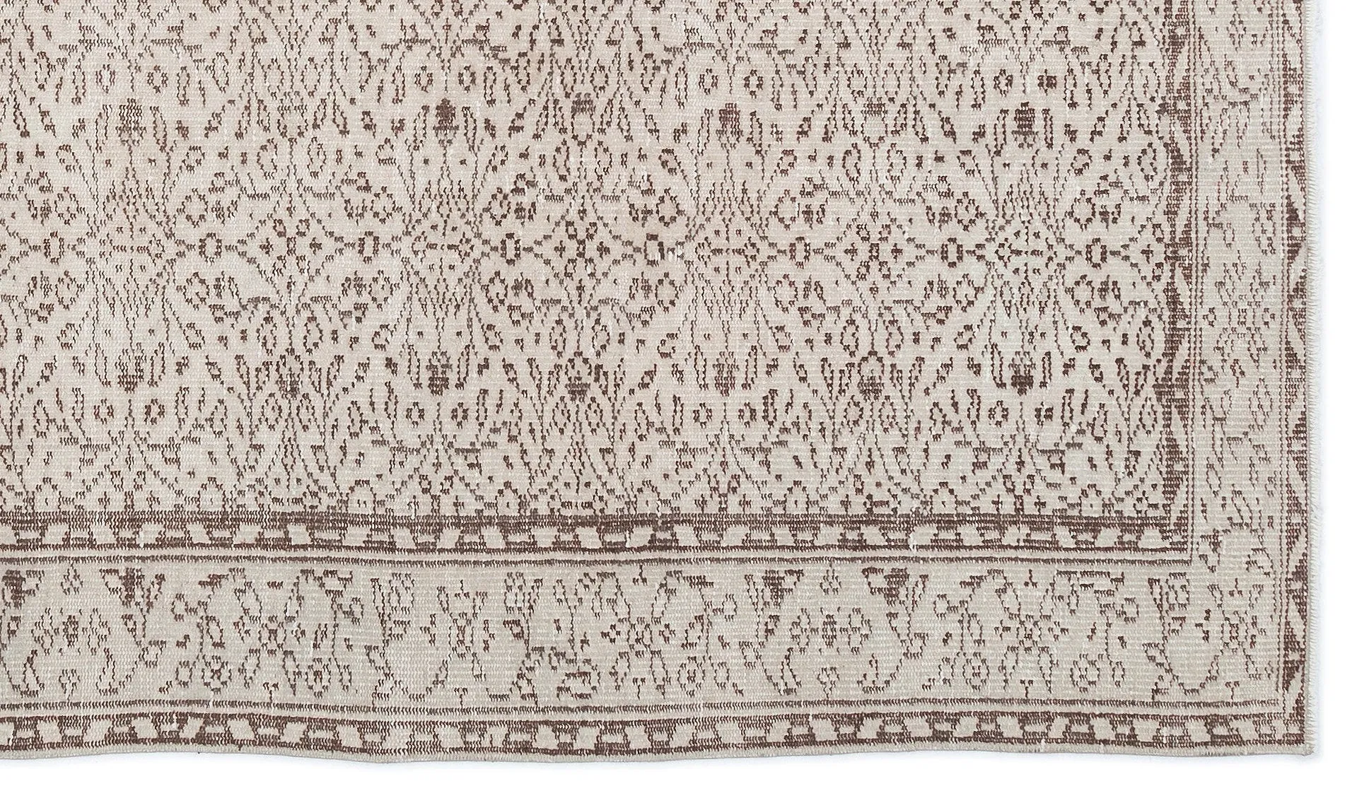 Retro Design Retro Design Beige Over Dyed Vintage Rug 5'3'' x 8'11'' ft 160 x 272 cm