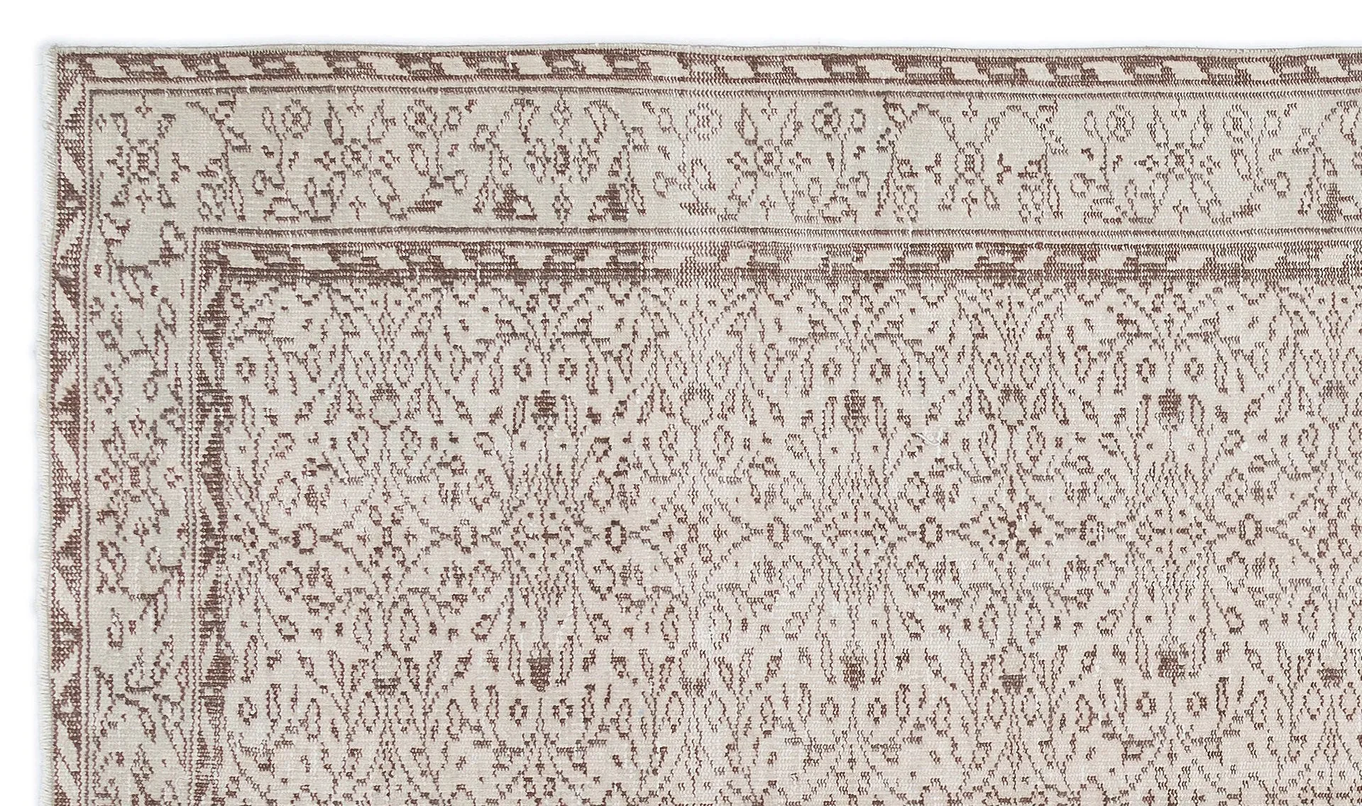 Retro Design Retro Design Beige Over Dyed Vintage Rug 5'3'' x 8'11'' ft 160 x 272 cm