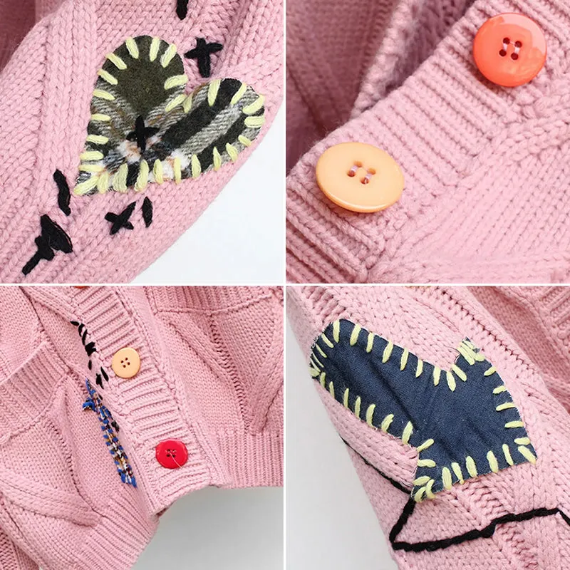 Retro Revival Cardigan by Valentina Rossi
