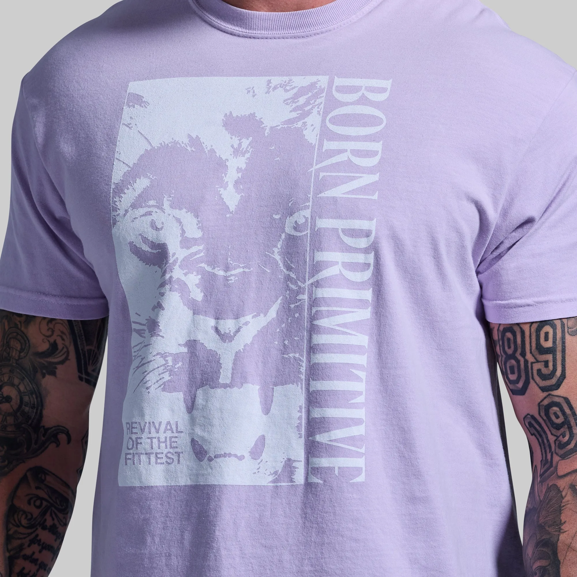 Revival of the Fittest Tee (Orchid)