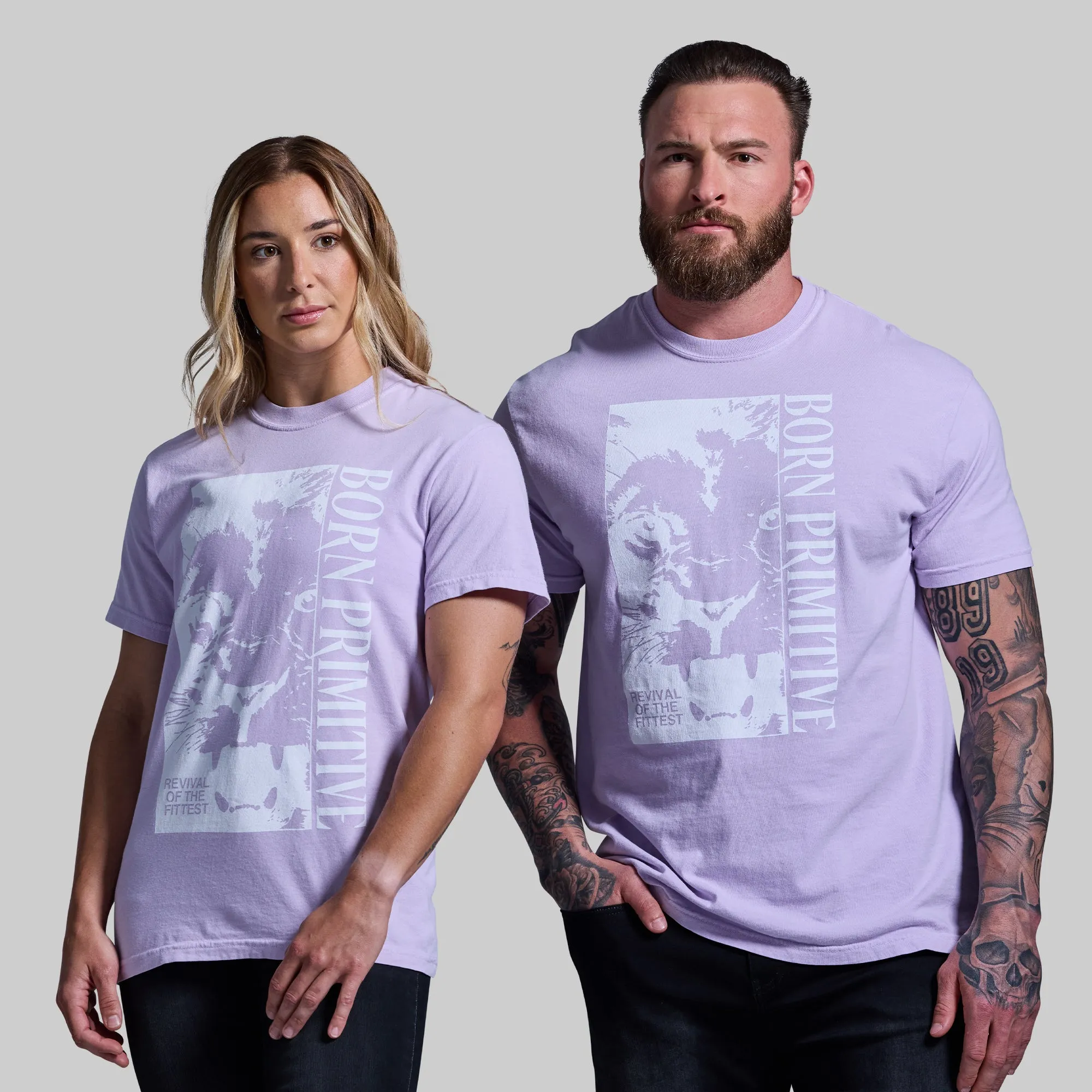 Revival of the Fittest Tee (Orchid)