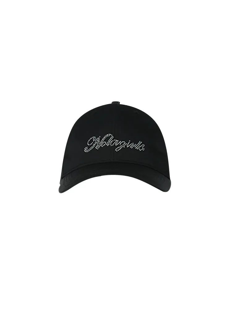 Rhinestone Script Baseball Cap
