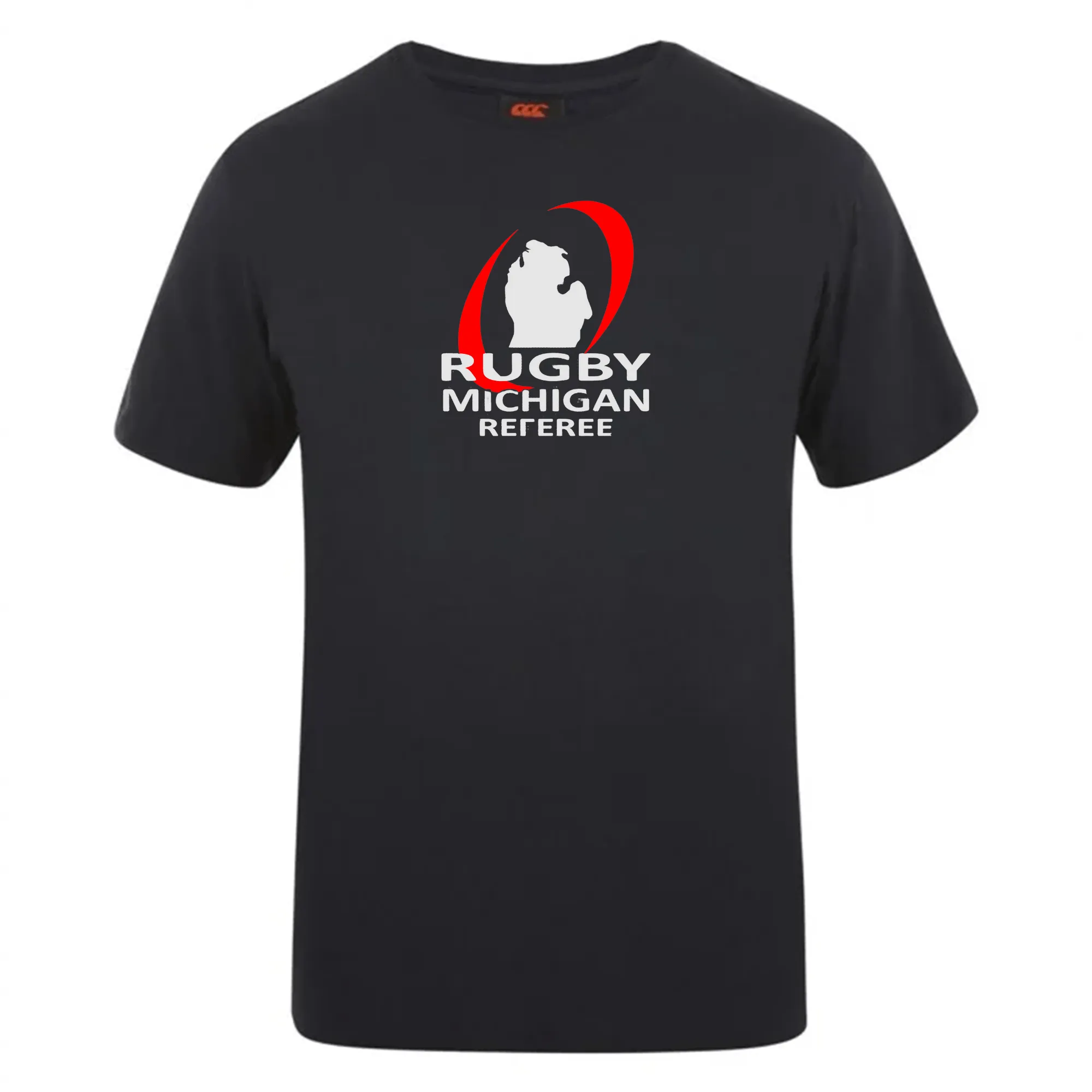 Rugby Michigan Referee Society Club Plain Tee by Canterbury