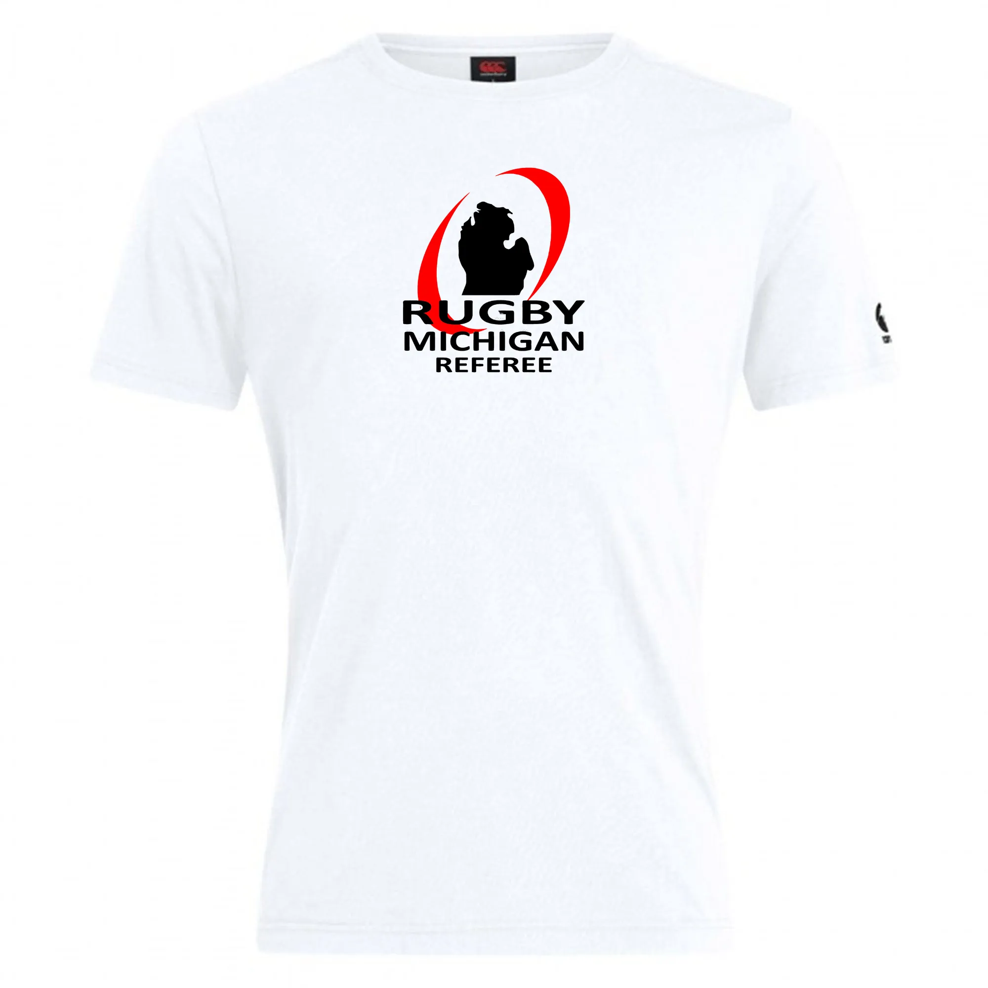 Rugby Michigan Referee Society Club Plain Tee by Canterbury