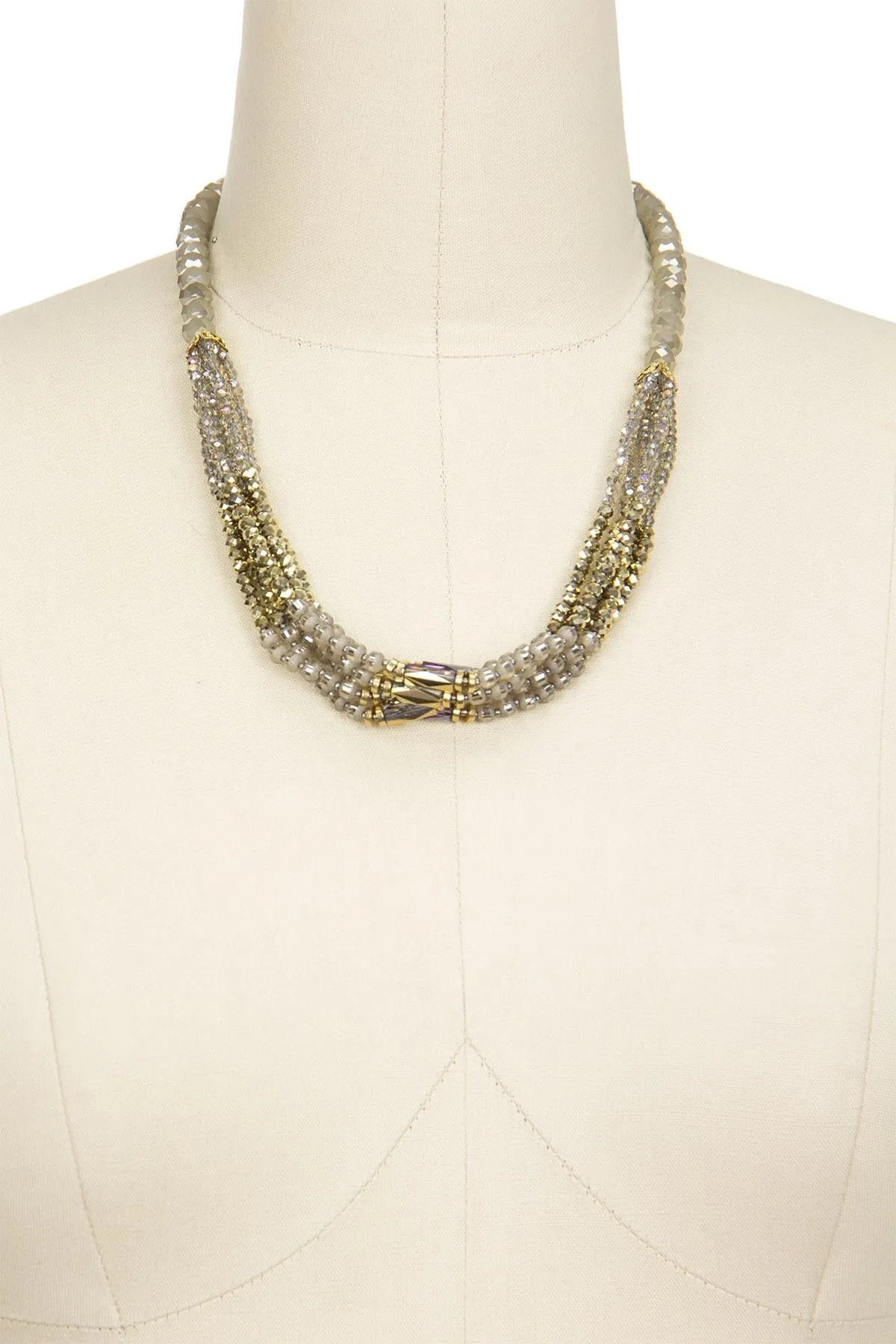 Sangria Beaded Necklace