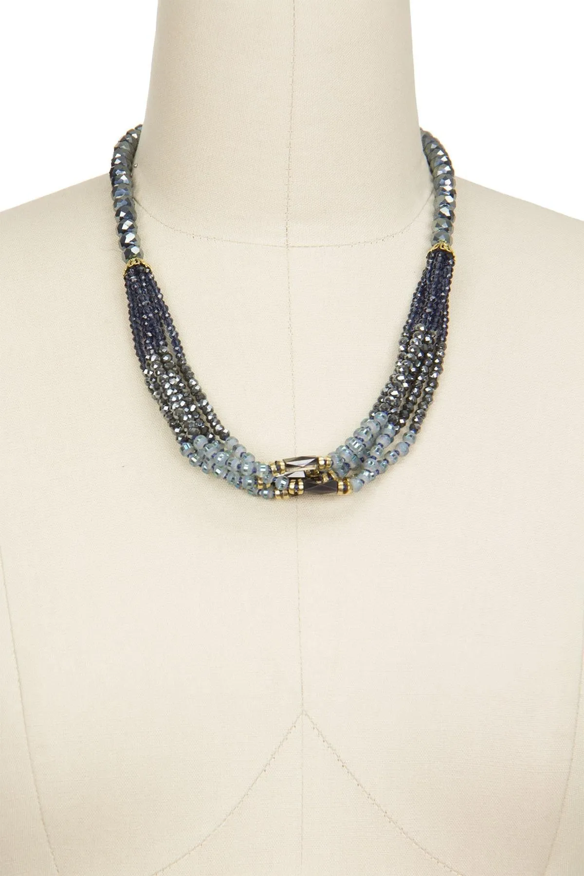 Sangria Beaded Necklace